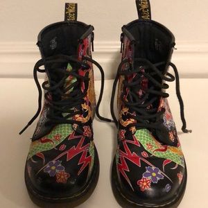 Floral Dr. Martens